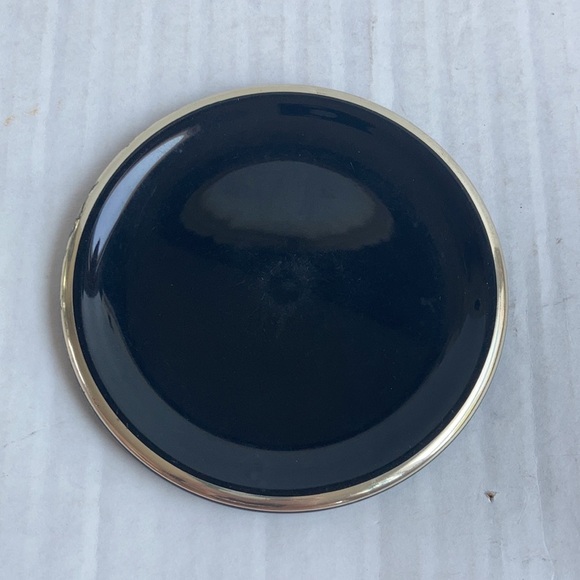 Vintage West Germany single service salt and pepper mustard condiments plate - Picture 2 of 16